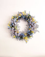 Load image into Gallery viewer, Periwinkle Provence Wreath