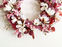 Load image into Gallery viewer, Japanese Magnolia Wreath