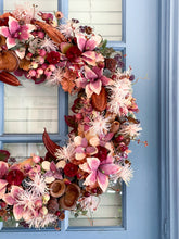 Load image into Gallery viewer, Crimson Flora Wreath