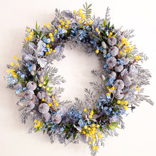 Load image into Gallery viewer, Periwinkle Provence Wreath