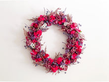Load image into Gallery viewer, Ruby Hydrangea Wreath