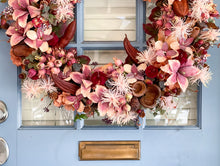 Load image into Gallery viewer, Crimson Flora Wreath