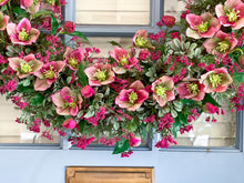Load image into Gallery viewer, Blush Hellebore Wreath