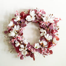 Load image into Gallery viewer, Japanese Magnolia Wreath