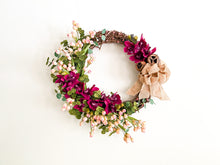 Load image into Gallery viewer, Cymbidium Orchids Cottage Wreath
