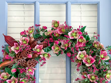 Load image into Gallery viewer, Blush Hellebore Wreath