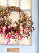 Load image into Gallery viewer, Birch Magnolia Wreath
