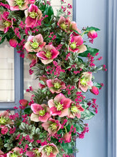 Load image into Gallery viewer, Blush Hellebore Wreath
