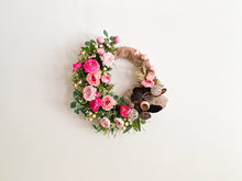 Load image into Gallery viewer, Peony Burlap Wreath