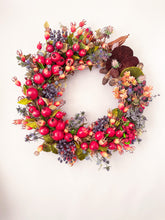 Load image into Gallery viewer, Pomegranate & Berry Melange Wreath