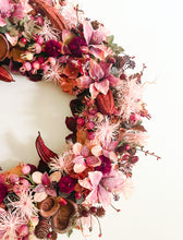 Load image into Gallery viewer, Crimson Flora Wreath
