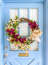 Load image into Gallery viewer, Cymbidium Orchids Cottage Wreath