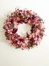 Load image into Gallery viewer, Crimson Flora Wreath
