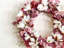 Load image into Gallery viewer, Japanese Magnolia Wreath