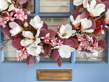 Load image into Gallery viewer, Japanese Magnolia Wreath
