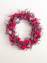 Load image into Gallery viewer, Ruby Hydrangea Wreath
