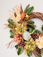 Load image into Gallery viewer, Magnolia Tropics Wreath
