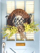 Load image into Gallery viewer, Blessed All Seasons Wreath
