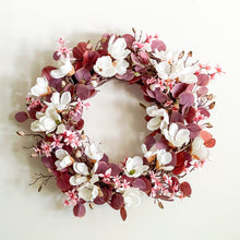 Load image into Gallery viewer, Japanese Magnolia Wreath
