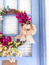 Load image into Gallery viewer, Cymbidium Orchids Cottage Wreath
