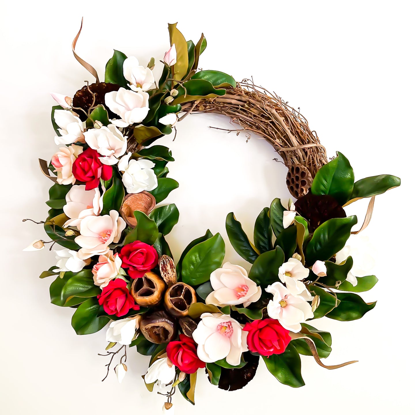 Magnolia Garden Wreath