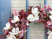 Load image into Gallery viewer, Japanese Magnolia Wreath
