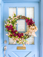 Load image into Gallery viewer, Cymbidium Orchids Cottage Wreath
